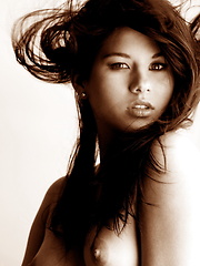 Hot brunette babe
